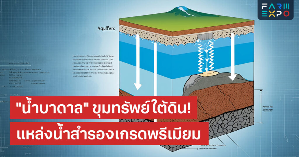 น้ำบาดาล, ชั้นหินอุ้มน้ำ, ขุดเจาะน้ำบาดาล, กรมทรัพยากรน้ำบาดาล, แหล่งน้ำเกษตรกรรม, วิธีหาน้ำบาดาล, ราคาน้ำบาดาล